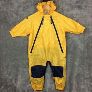 Tuffo Muddy Buddy Yellow Waterproof Rain Suit Coverall Kids Size 2T